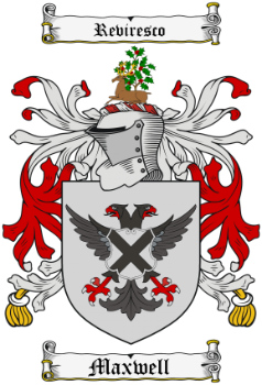 Maxwell (England) coat of arms (family crest)