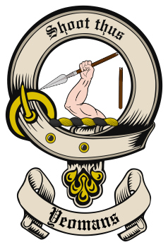 Yeomans Family Surname Crest Image Downloads